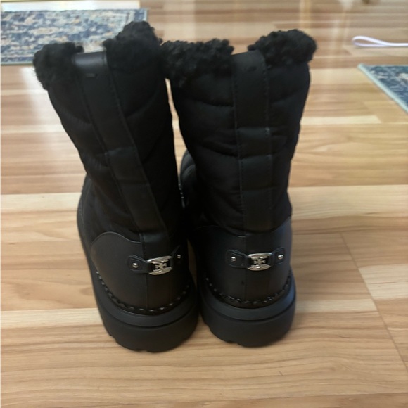 Sam Edelman Faux Fur Lined Insulated Ozie Boot in Black Size 8 New - Picture 8 of 12